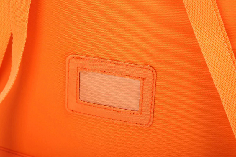 2014 Prada technical fabric backpack V164 orange sale